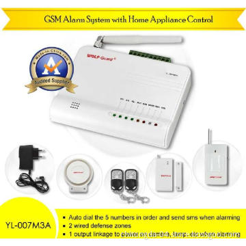 Home Security Wireless Alarm System With 5 Phone Numbers (YL-007M3)